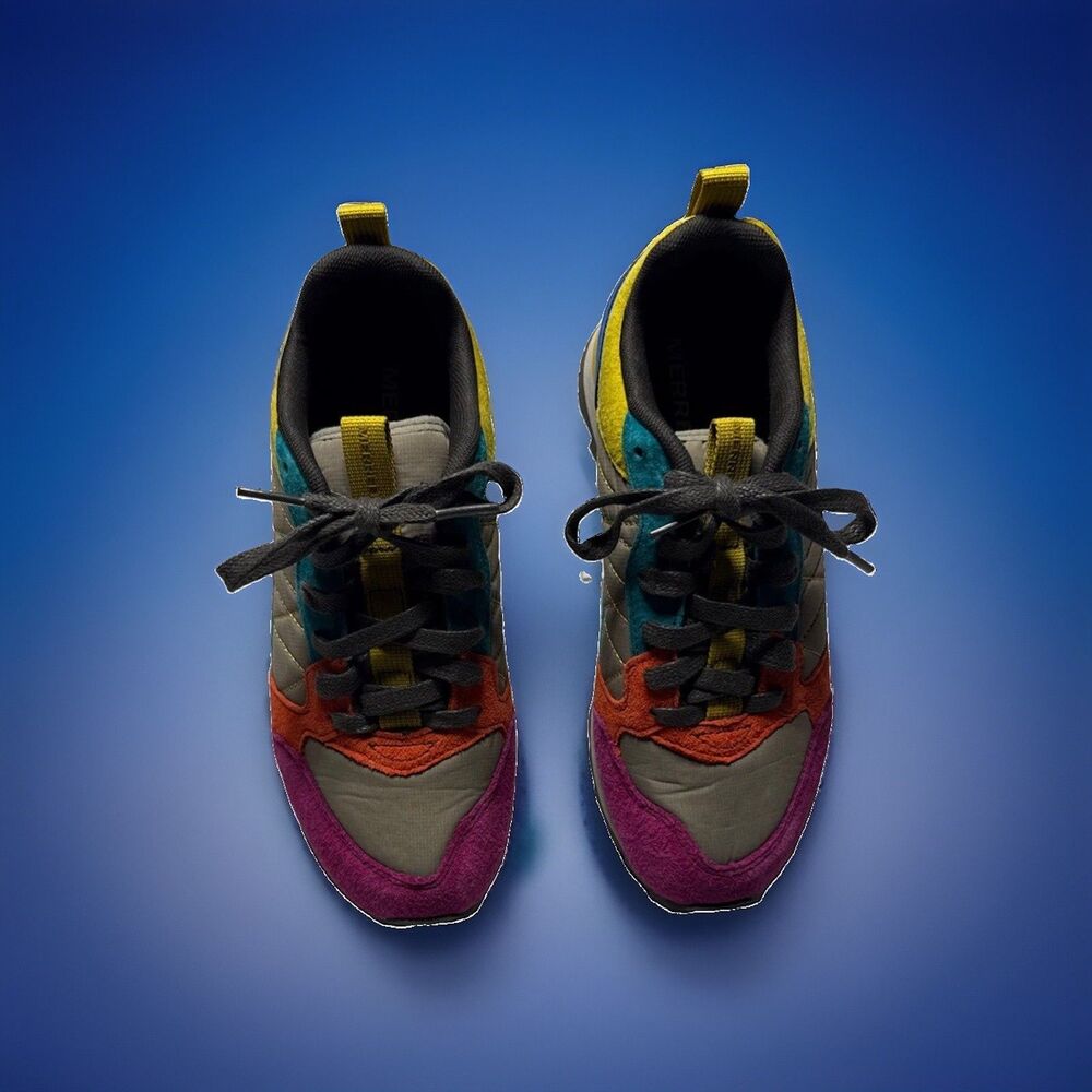 Merrell Brindle Multi Alpine Sneakers Women 6 Multi Colorblock Alpine